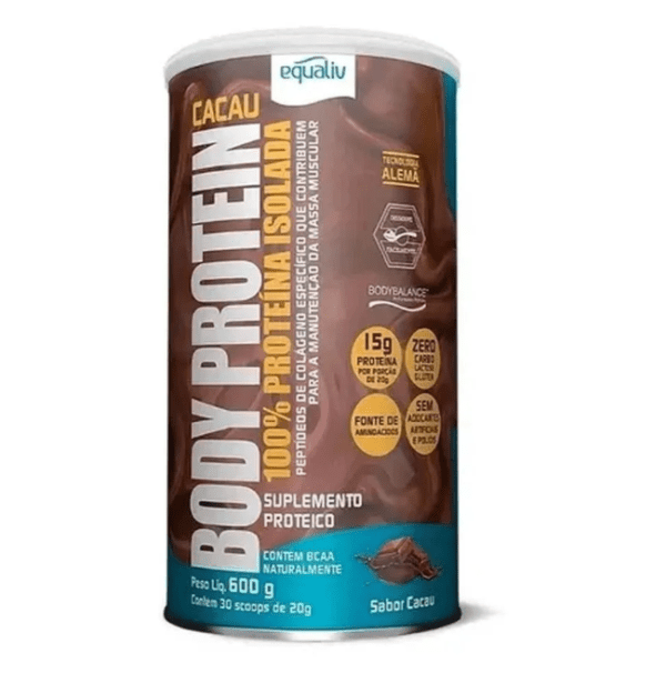Body Protein sabor Cacau Equaliv 600g