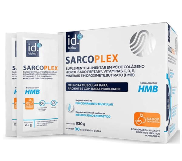 Sarcoplex sabor tangerina 30 sachês