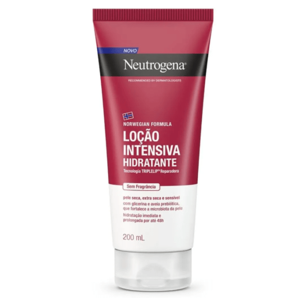 Loção Hidratante Corporal Neutrogena Norwegian sem perfume 200ml