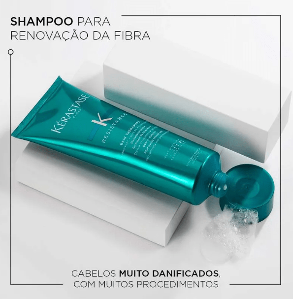 Alternative view of Shampoo Kérastase Résistance Bain Therapiste 250ml