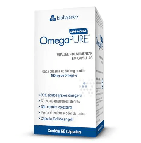 Suplemento Alimentar OmegaPure Biobalance 60 cápsulas