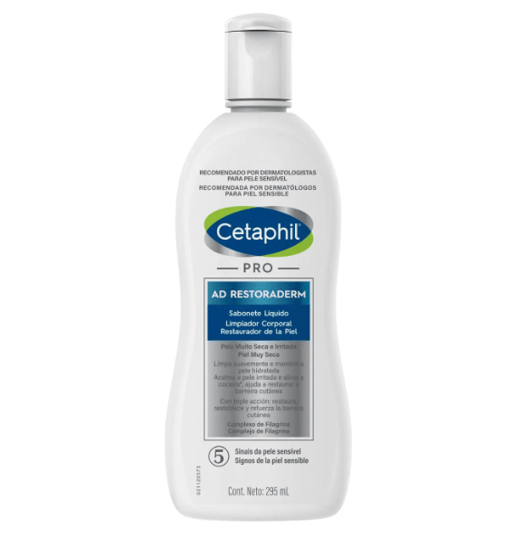 Sabonete Líquido Cetaphil PRO AD Restoraderm 295ml