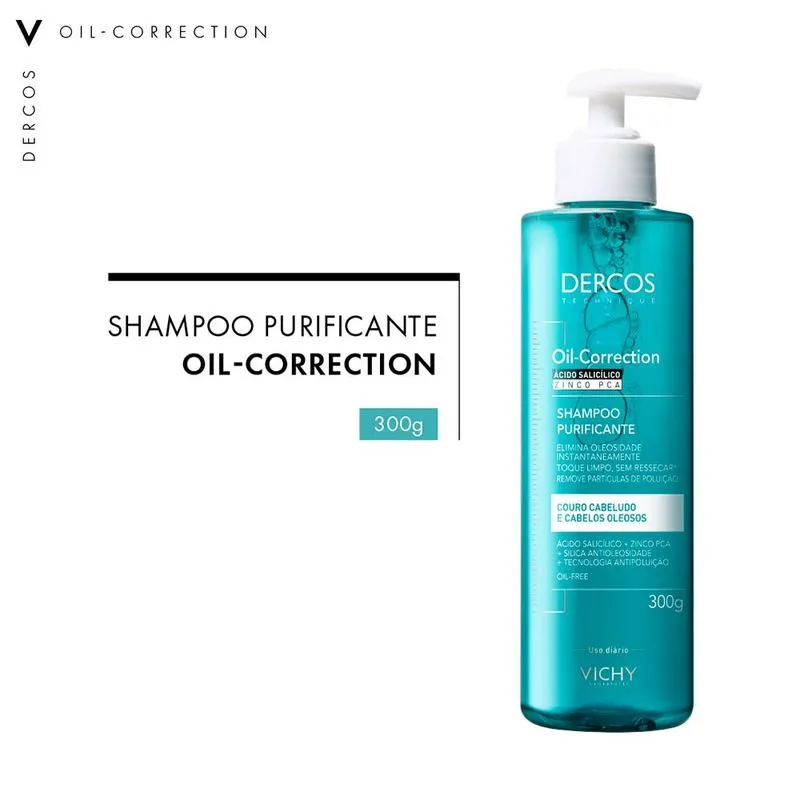 Alternative view of Shampoo Vichy Dercos Oil-Correction 300g